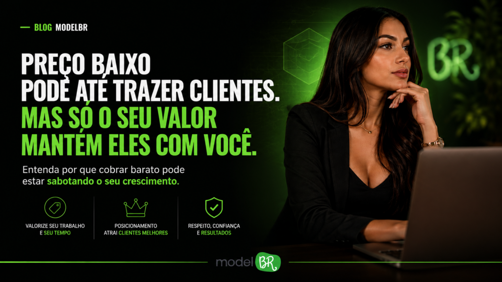 Preço baixo pode até atrair clientes. Mas só o seu valor mantém eles com você.