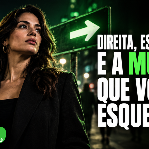 Direita, esquerda, e a mulher que vocês esquecem no meio da discussão